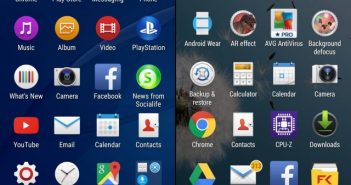 Egymás mellett az Xperia Android Lollipop és KitKat szoftvere – videó és képek