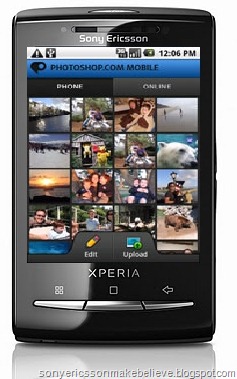 Xperia X10 Mini Photoshop