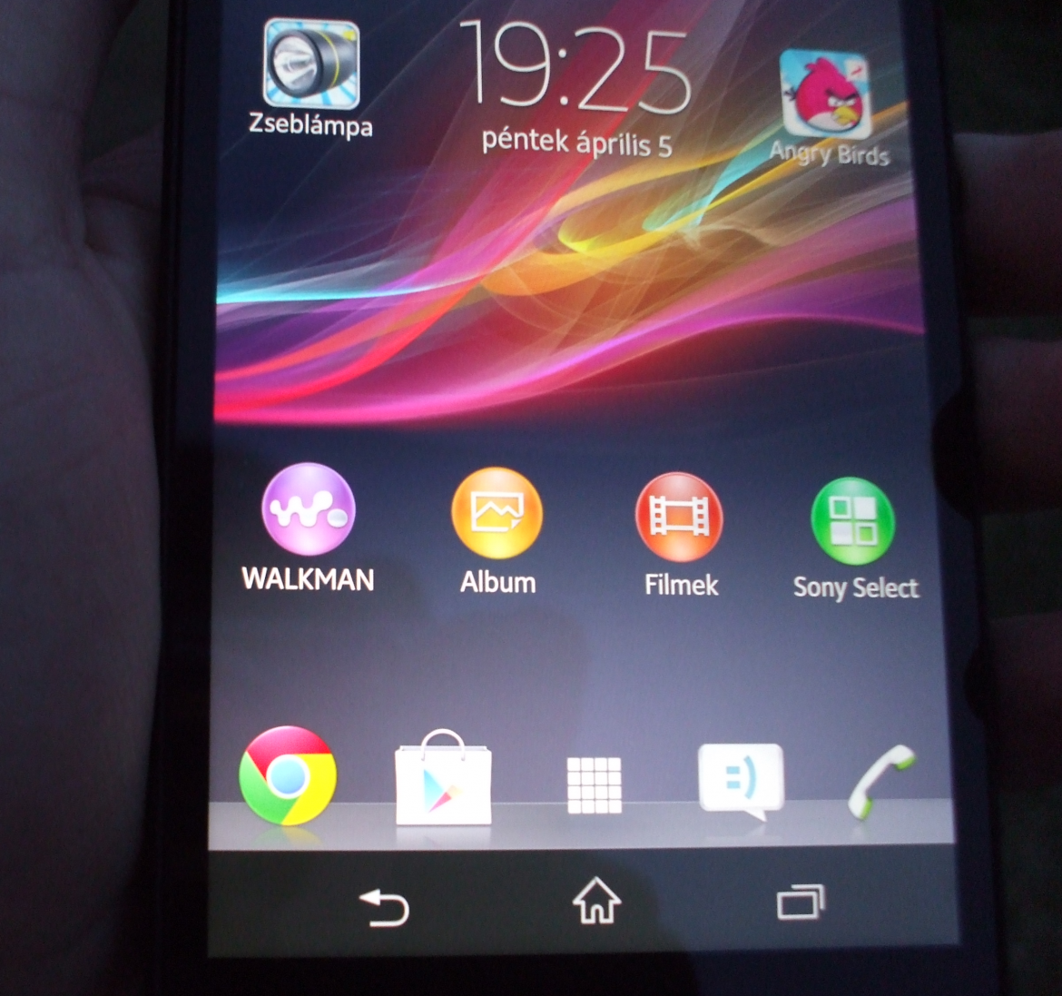 Xperia Z screen