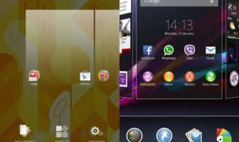 Így néz ki a gyári Android és a Sony Xperia felülete egymás mellett
